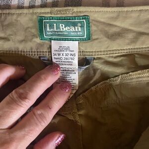 L.L. Bean Men's Cargo Shorts - Olive Green